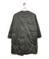 the loft labo (ザロフトラボ) ノーカラーダウンコート グレー：6000円