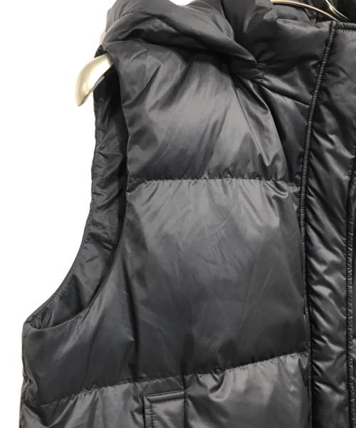 BARNYARDSTORM（バンヤードストーム）BARNYARDSTORM (バンヤードストーム) 24AW フーディーダウンベスト【撥水】 ブラック サイズ:1の古着・服飾アイテム