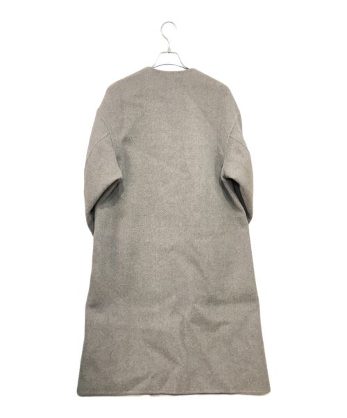 HYKE（ハイク）HYKE (ハイク) DOUBLE FACE TRENCH COAT グレー サイズ:1の古着・服飾アイテム