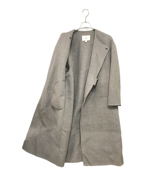 HYKE（ハイク）HYKE (ハイク) DOUBLE FACE TRENCH COAT グレー サイズ:1の古着・服飾アイテム