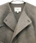 中古・古着 HYKE (ハイク) DOUBLE FACE TRENCH COAT グレー サイズ:1：32000円