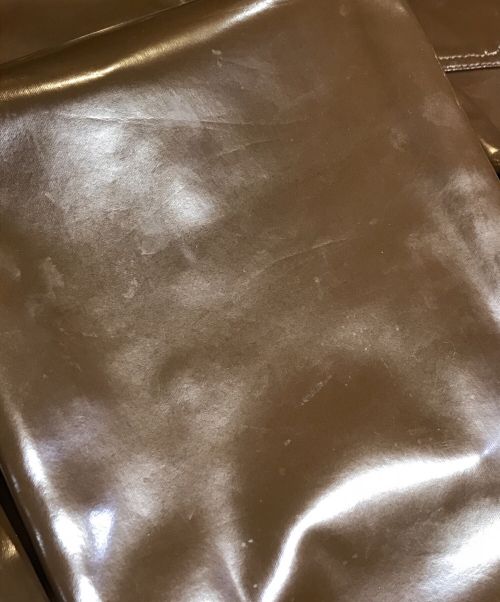 MM6 Maison Margiela（エムエムシックスメゾンマルジェラ）MM6 Maison Margiela (エムエムシックス メゾンマルジェラ) コーティングバックトゥジーンズ ブラウン サイズ:38の古着・服飾アイテム