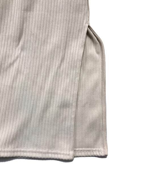 RIVE DROITE（リヴドロワ）RIVE DROITE (リヴドロワ) 2WAYリブタンクワンピース ベージュ サイズ:Fの古着・服飾アイテム