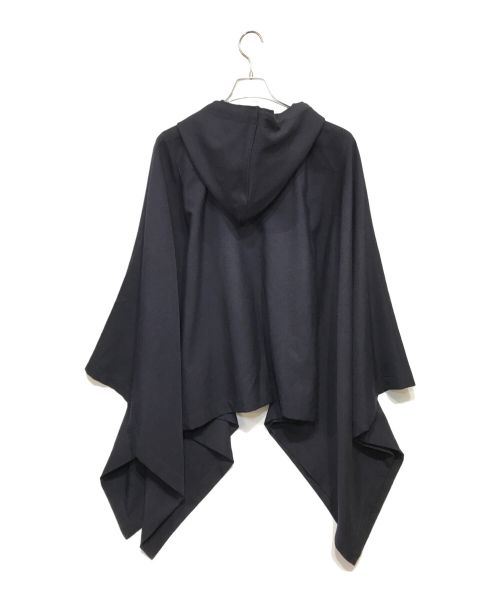 COMME des GARCONS HOMME DEUX（コムデギャルソン オム ドゥ）COMME des GARCONS HOMME DEUX (コムデギャルソン オム ドゥ) ウールギャバジンフーデッドポンチョ ネイビー サイズ:記載なしの古着・服飾アイテム
