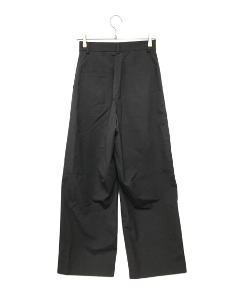 H BEAUTY&YOUTH（エイチ ビューティー&ユース）H BEAUTY&YOUTH (エイチ ビューティー&ユース) タイプライターバレルパンツ ブラック サイズ:38の古着・服飾アイテム