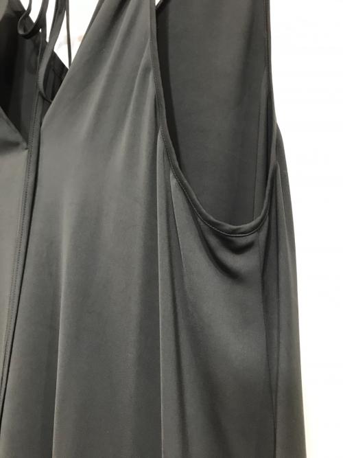Plage（プラージュ）Plage (プラージュ) バックギャザーキャミワンピース チャコールグレー サイズ:36の古着・服飾アイテム