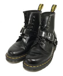 Dr.Martens（ドクターマーチン）の古着「８ホールバックルブーツ」｜ブラック