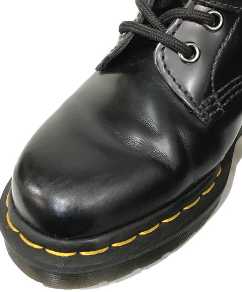 Dr.Martens（ドクターマーチン）Dr.Martens (ドクターマーチン) ８ホールバックルブーツ ブラック サイズ:UK5の古着・服飾アイテム