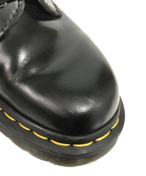 Dr.Martens（ドクターマーチン）Dr.Martens (ドクターマーチン) ８ホールバックルブーツ ブラック サイズ:UK5の古着・服飾アイテム