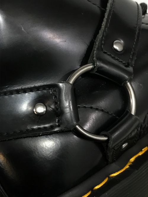 Dr.Martens（ドクターマーチン）Dr.Martens (ドクターマーチン) ８ホールバックルブーツ ブラック サイズ:UK5の古着・服飾アイテム