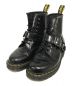 Dr.Martens（ドクターマーチン）の古着「８ホールバックルブーツ」｜ブラック
