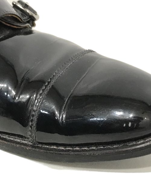 CHURCH'S（チャーチ）CHURCH'S (チャーチ) AGGIE ダブルモンクストラップシューズ ブラック サイズ:371/2の古着・服飾アイテム