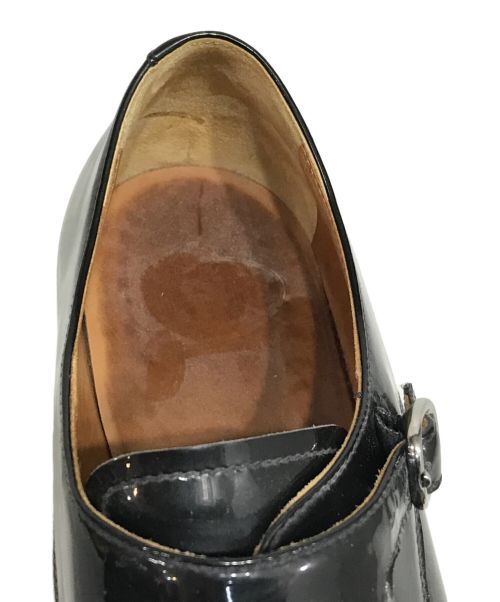 CHURCH'S（チャーチ）CHURCH'S (チャーチ) AGGIE ダブルモンクストラップシューズ ブラック サイズ:371/2の古着・服飾アイテム