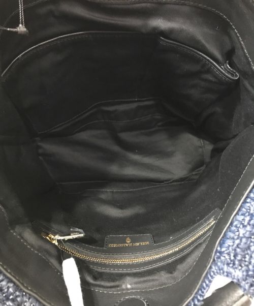 HELEN KAMINSKI（ヘレンカミンスキー）HELEN KAMINSKI (ヘレンカミンスキー) ジョージアハンドバッグ ネイビーの古着・服飾アイテム