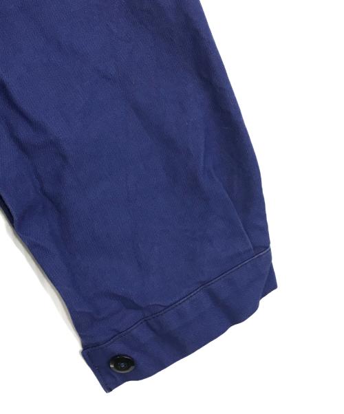 Henry Beaudeux（ヘンリー ビューデュクス）HENRY BEAUDEUX (ヘンリー ビューデュクス) ユーロカバーオールジャケット ブルー サイズ:52の古着・服飾アイテム