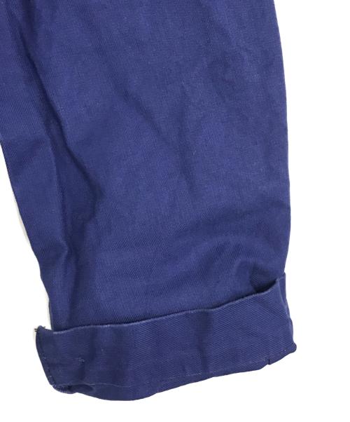 Henry Beaudeux（ヘンリー ビューデュクス）HENRY BEAUDEUX (ヘンリー ビューデュクス) ユーロカバーオールジャケット ブルー サイズ:52の古着・服飾アイテム