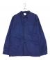 HENRY BEAUDEUX（ヘンリー ビューデュクス）の古着「ユーロカバーオールジャケット」｜ブルー