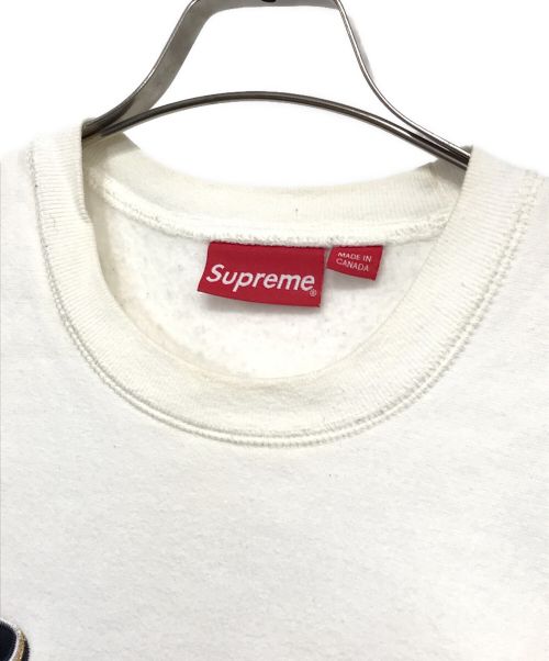 SUPREME（シュプリーム）Supreme (シュプリーム) 16AW Brush Script Crewneck スウェット ホワイト サイズ:Mediumの古着・服飾アイテム