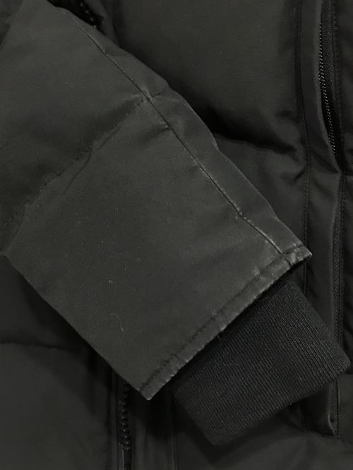 CANADA GOOSE（カナダグース）CANADA GOOSE (カナダグース) Wyndham Parka Fusion Fit Heritage ダウンジャケット ブラック サイズ:Sの古着・服飾アイテム