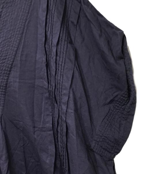 JOURNAL STANDARD relume（ジャーナルスタンダード レリューム）JOURNAL STANDARD relume (ジャーナルスタンダード レリューム) コットンボイルクリンクルタックカフタンワンピース パープル サイズ:Fの古着・服飾アイテム