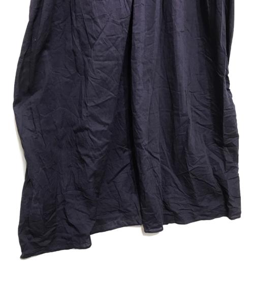 JOURNAL STANDARD relume（ジャーナルスタンダード レリューム）JOURNAL STANDARD relume (ジャーナルスタンダード レリューム) コットンボイルクリンクルタックカフタンワンピース パープル サイズ:Fの古着・服飾アイテム