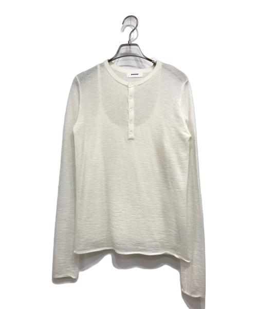 MIESROHE（ミースロエ）MIESROHE (ミースロエ) カットソー ホワイト サイズ:ONE SIZEの古着・服飾アイテム