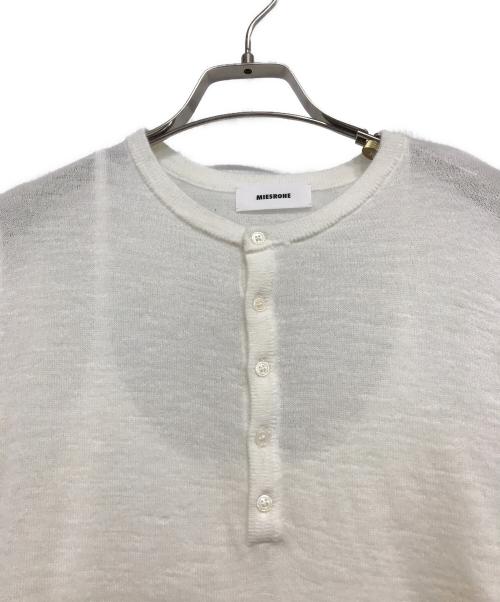MIESROHE（ミースロエ）MIESROHE (ミースロエ) カットソー ホワイト サイズ:ONE SIZEの古着・服飾アイテム