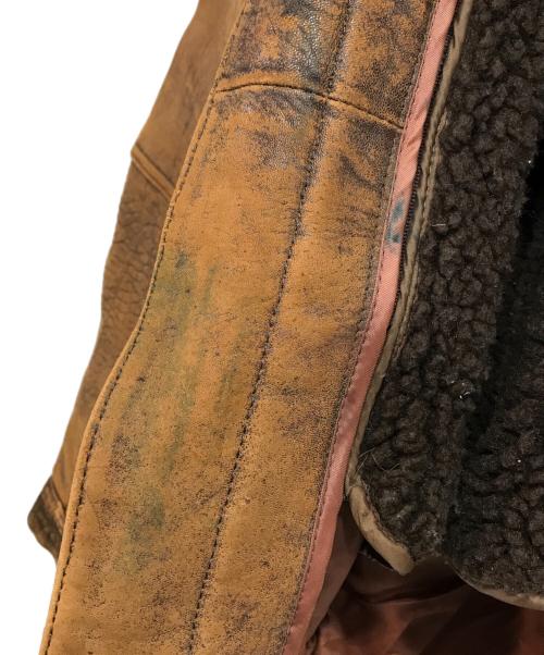 Wind Armor（ウィンドアーマー）Wind Armor (ウィンドアーマー) レザージャケット ブラウン サイズ:記載なしの古着・服飾アイテム