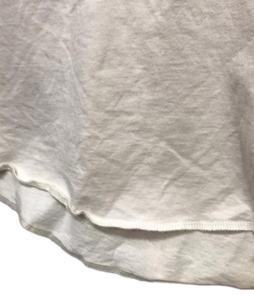 PEANUTS（ピーナッツ）PEANUTS (ピーナッツ) MARC JACOBS (マーク ジェイコブス) ラグランTシャツ ホワイト×イエロー サイズ:Mの古着・服飾アイテム