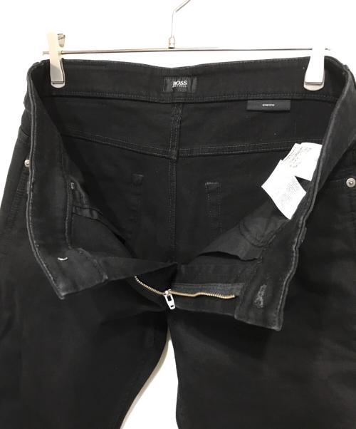 HUGO BOSS（ヒューゴ ボス）HUGO BOSS (ヒューゴ ボス) デニムパンツ ブラック サイズ:34の古着・服飾アイテム