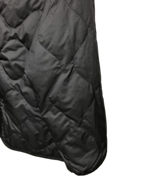 nanamica（ナナミカ）nanamica (ナナミカ) Reversible Down Cardigan ブラックの古着・服飾アイテム