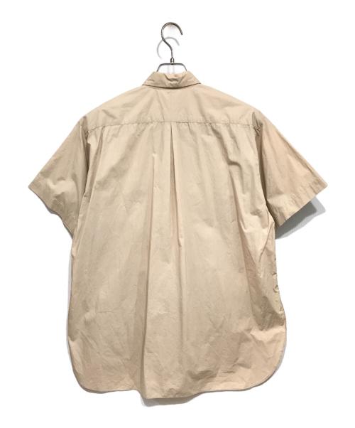 MARKAWARE（マーカウェア）MARKAWARE (マーカウェア) COMFORT FIT SHIRTS S/S ORGANIC COTTON ベージュ サイズ:1の古着・服飾アイテム