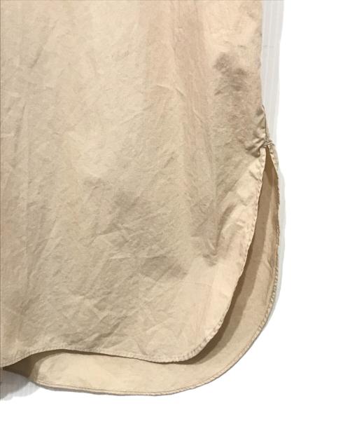 MARKAWARE（マーカウェア）MARKAWARE (マーカウェア) COMFORT FIT SHIRTS S/S ORGANIC COTTON ベージュ サイズ:1の古着・服飾アイテム