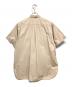 MARKAWARE (マーカウェア) COMFORT FIT SHIRTS S/S ORGANIC COTTON ベージュ サイズ:1：6000円