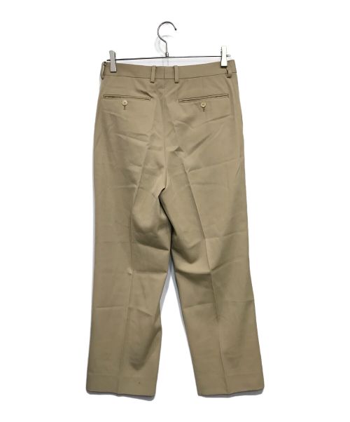 AURALEE（オーラリー）AURALEE (オーラリー) LIGHT WOOL MAX GABARDINE TWO-TUCK SLACKS ベージュ サイズ:3の古着・服飾アイテム