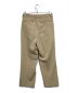 AURALEE (オーラリー) LIGHT WOOL MAX GABARDINE TWO-TUCK SLACKS ベージュ サイズ:3：12000円