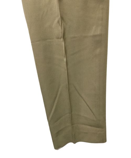 AURALEE（オーラリー）AURALEE (オーラリー) LIGHT WOOL MAX GABARDINE SLACKS ベージュ サイズ:1の古着・服飾アイテム