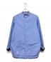 CINOH（チノ）の古着「バンドカラーシャツ」｜ブルー