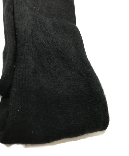 TOMORROW LAND（トゥモローランド）TOMORROW LAND (トゥモローランド) カシミヤストール ブラックの古着・服飾アイテム