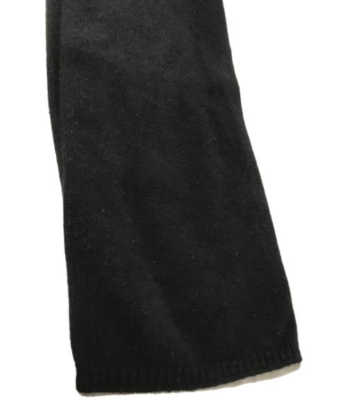 TOMORROW LAND（トゥモローランド）TOMORROW LAND (トゥモローランド) カシミヤストール ブラックの古着・服飾アイテム