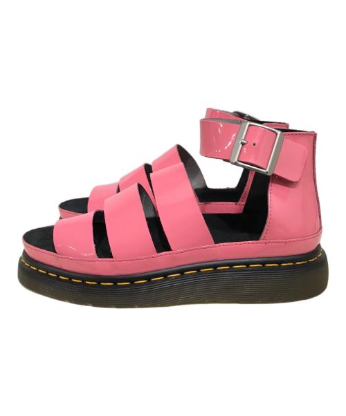 Dr.Martens（ドクターマーチン）Dr.Martens (ドクターマーチン) CLARISSA サンダル ピンク サイズ:UK5の古着・服飾アイテム