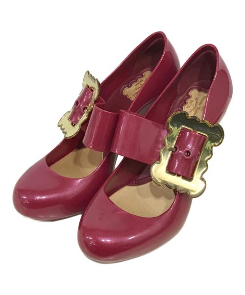 Vivienne Westwood（ヴィヴィアンウエストウッド）Vivienne Westwood (ヴィヴィアンウエストウッド) melissa (メリッサ) Temptation Ⅱ パンプス パープル サイズ:USA7の古着・服飾アイテム