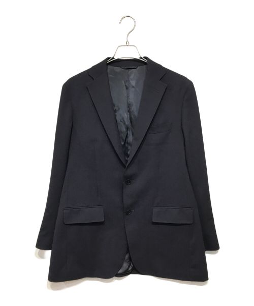 UNIVERSAL LANGUAGE（ユニバーサルランゲージ）UNIVERSAL LANGUAGE (ユニバーサルランゲージ) セットアップスーツ ネイビー サイズ:JK:LL/PT:3Lの古着・服飾アイテム