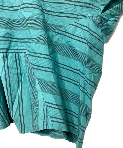 YACCO MARICARD（ヤッコマリカルド）YACCO MARICARD (ヤッコマリカルド) シャツブラウス ブルー サイズ:Nの古着・服飾アイテム