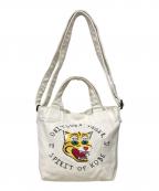 Onitsuka Tigerオニツカタイガー）の古着「SMALL CANVAS BAG」｜ホワイト