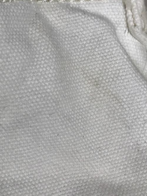 Onitsuka Tiger（オニツカタイガー）Onitsuka Tiger (オニツカタイガー) SMALL CANVAS BAG ホワイトの古着・服飾アイテム