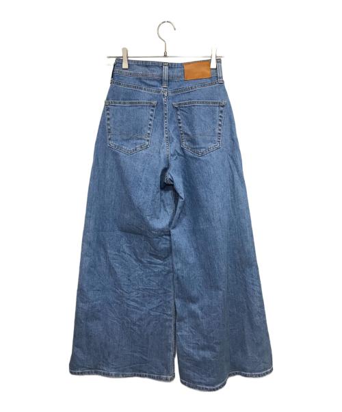 Something（サムシング）Something (サムシング) Spick and Span (スピックアンドスパン) LISA スーパーワイドパンツ ブルー サイズ:Sの古着・服飾アイテム