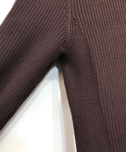 ARPEGE STORY（アルページュストーリー）ARPEGE STORY (アルページュストーリー) タフタドッキングワンピース ブラウン サイズ:1の古着・服飾アイテム