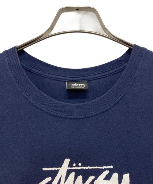 stussy（ステューシー）stussy (ステューシー) Something’s Cookin Tee ネイビー サイズ:Lの古着・服飾アイテム