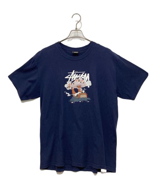 stussy（ステューシー）stussy (ステューシー) Something’s Cookin Tee ネイビー サイズ:Lの古着・服飾アイテム